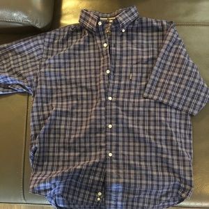 Versace short sleeve button up shirt